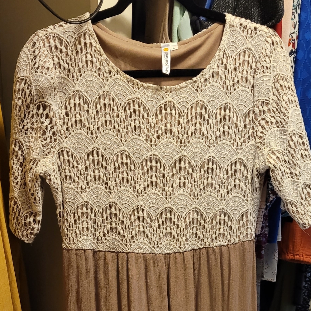 Full length maxi dress